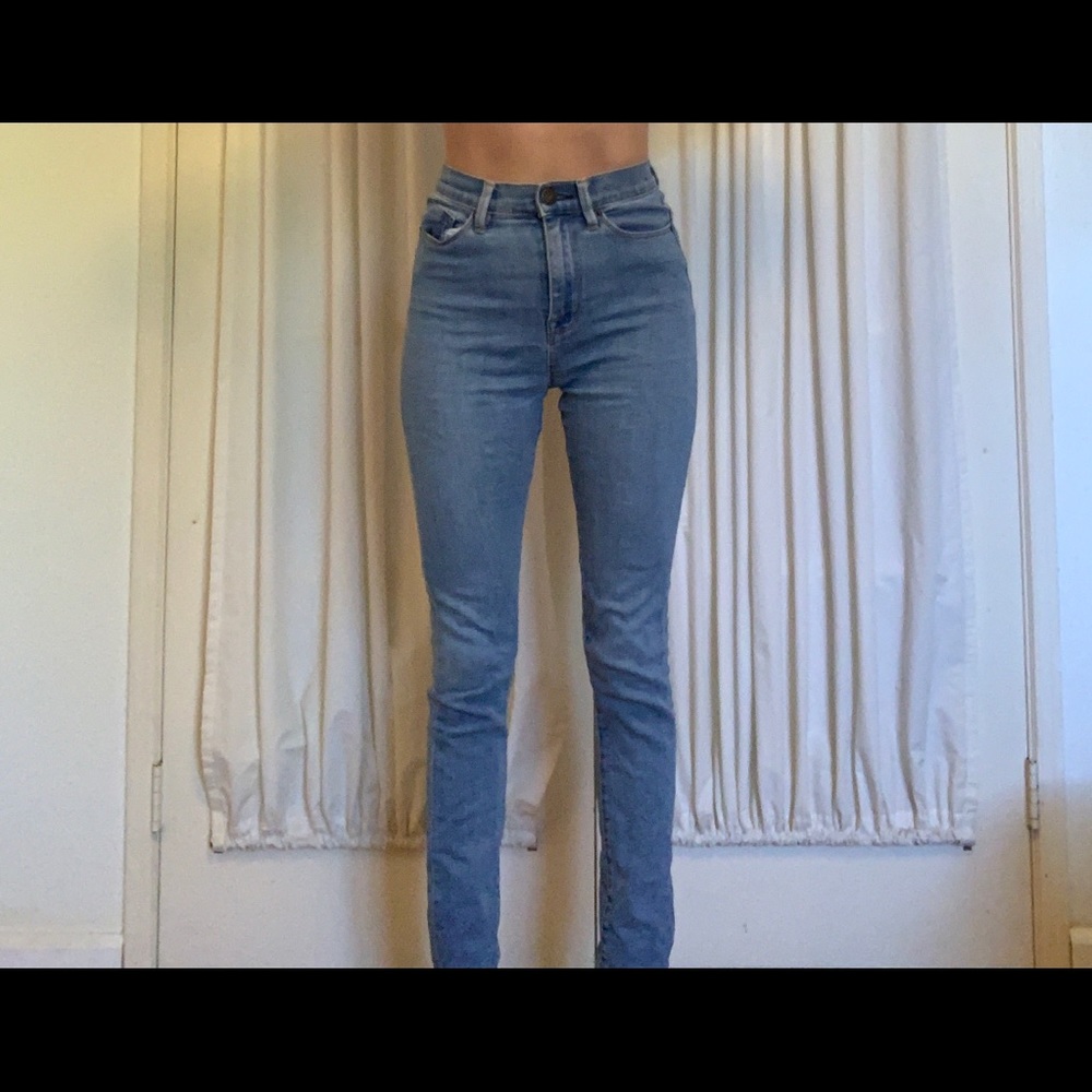 Urban Outfitters blue denim skinny jeans (BDG)